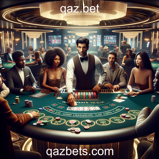 Experiência Imersiva no Casino Live do qaz.bet
